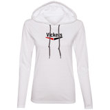 Vickers Black 887L Ladies' LS T-Shirt Hoodie