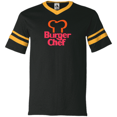 Burger Chef 360 V-Neck Sleeve Stripe Jersey