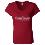 Sam Goody B6005 Ladies' Jersey V-Neck T-Shirt