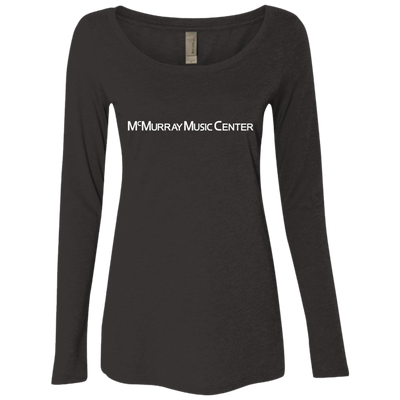 McMurray Music Ladies' Triblend LS Scoop