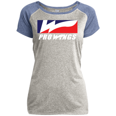 Pro Wings Ladies Heather on Heather Performance T-Shirt