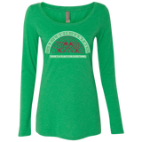 St. Louis Centere NL6731 Ladies' Triblend LS Scoop