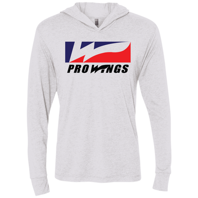 Pro Wings Unisex Triblend LS Hooded T-Shirt