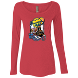 Mississippi Nights NL6731 Ladies' Triblend LS Scoop