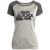 River Roads Mall LST362 Ladies Heather on Heather Performance T-Shirt