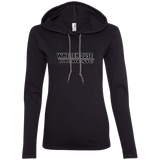 887L Ladies' LS T-Shirt Hoodie