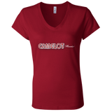 Camelot Music B6005 Ladies' Jersey V-Neck T-Shirt