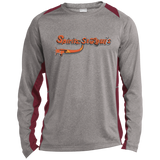 St. Louis Spirits ST361LS Long Sleeve Heather Colorblock Poly T-Shirt