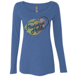 Mississippi Nights NL6731 Ladies' Triblend LS Scoop