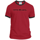 Coffee Cartel PC54R Ringer Tee