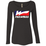 Pro Wings  Ladies' Triblend LS Scoop