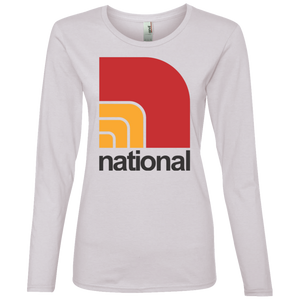 National  884L Ladies' Lightweight LS T-Shirt