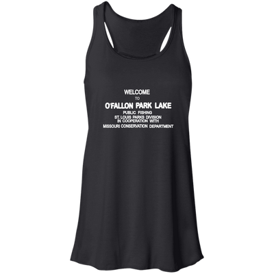 O'Fallon Park B8800 Flowy Racerback Tank