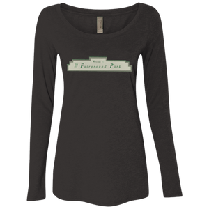 Fairground Park  NL6731 Ladies' Triblend LS Scoop