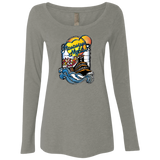 Mississippi Nights NL6731 Ladies' Triblend LS Scoop