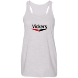 Vickers Black B8800 Flowy Racerback Tank