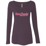 Sam Goody NL6731 Ladies' Triblend LS Scoop