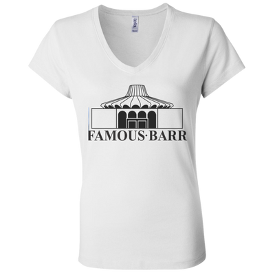 Famous Barr B6005 Ladies' Jersey V-Neck T-Shirt