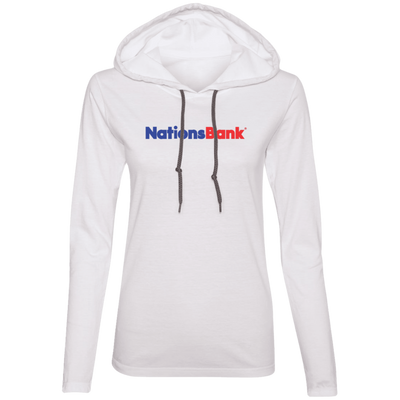 Nations Bank 887L Ladies' LS T-Shirt Hoodie