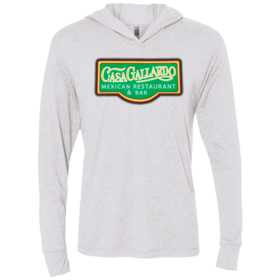 Casa Gallardo NL6021 Unisex Triblend LS Hooded T-Shirt