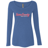 Sam Goody NL6731 Ladies' Triblend LS Scoop