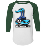 St. Louis Steamers White 420 Colorblock Raglan Jersey