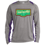 Casa Gallardo ST361LS Long Sleeve Heather Colorblock Poly T-Shirt