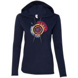 887L Ladies' LS T-Shirt Hoodie