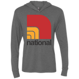 National NL6021 Unisex Triblend LS Hooded T-Shirt