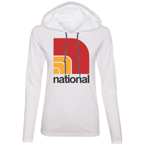 National 887L Ladies' LS T-Shirt Hoodie