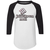 Jamestown Mall White 420 Colorblock Raglan Jersey