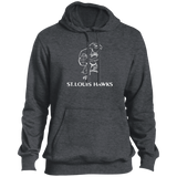 St. Louis Hawks White TST254 Tall Pullover Hoodie