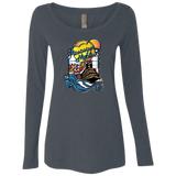 Mississippi Nights NL6731 Ladies' Triblend LS Scoop