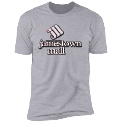 Jamestown Mall White NL3600 Premium Short Sleeve T-Shirt