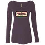 Ponderosa NL6731 Ladies' Triblend LS Scoop