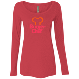 Burger Chef NL6731 Ladies' Triblend LS Scoop