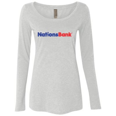 Nations Bank NL6731 Ladies' Triblend LS Scoop