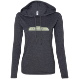 887L Ladies' LS T-Shirt Hoodie