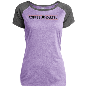 Coffee Cartel LST362 Ladies Heather on Heather Performance T-Shirt