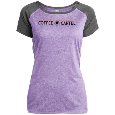 Coffee Cartel LST362 Ladies Heather on Heather Performance T-Shirt