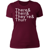 There Their Thurr NL3900 Ladies' Boyfriend T-Shirt