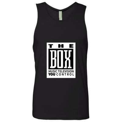 The Box White NL3633 Men's Cotton Tank