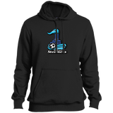 St. Louis Steamers White TST254 Tall Pullover Hoodie