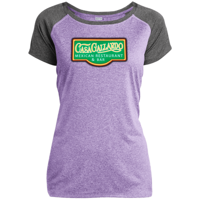 Casa Gallardo LST362 Ladies Heather on Heather Performance T-Shirt