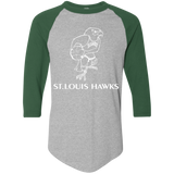 St. Louis Hawks White 420 Colorblock Raglan Jersey