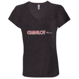 Camelot Music B6005 Ladies' Jersey V-Neck T-Shirt