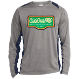 Casa Gallardo ST361LS Long Sleeve Heather Colorblock Poly T-Shirt