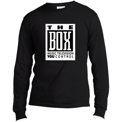 The Box White USA100LS Long Sleeve Made in the US T-Shirt