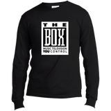 The Box White USA100LS Long Sleeve Made in the US T-Shirt