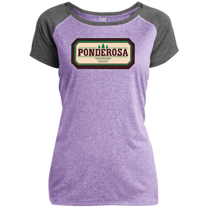 Ponderosa LST362 Ladies Heather on Heather Performance T-Shirt